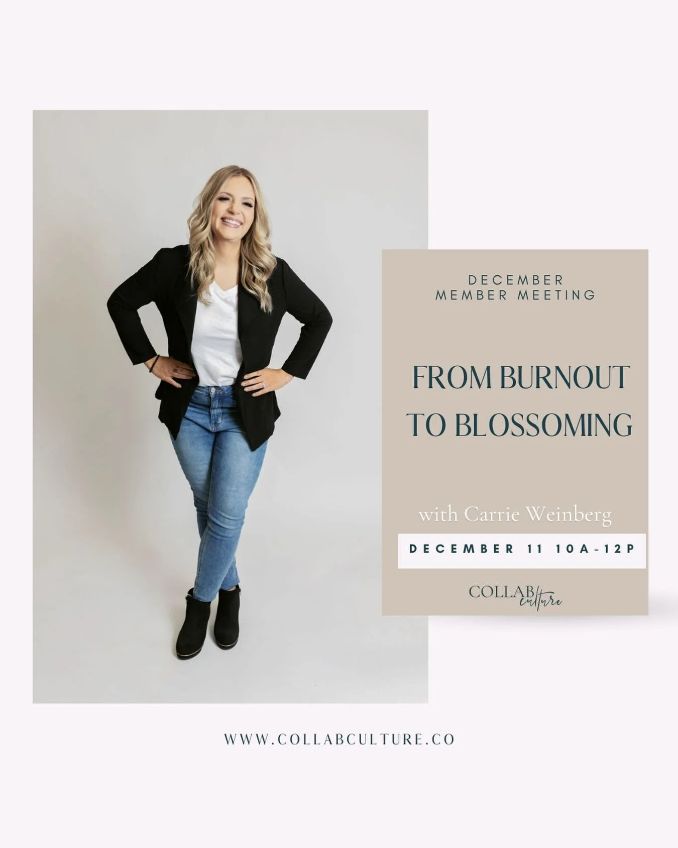 From Burnout to Blossoming: Reclaim Your Energy &amp; Thrive 🌿

You weren&rsquo;t meant to build a business by running on fumes.
If you&rsquo;re tired of feeling stretched thin, overwhelmed, or constantly &ldquo;pushing through,&rdquo; this session 