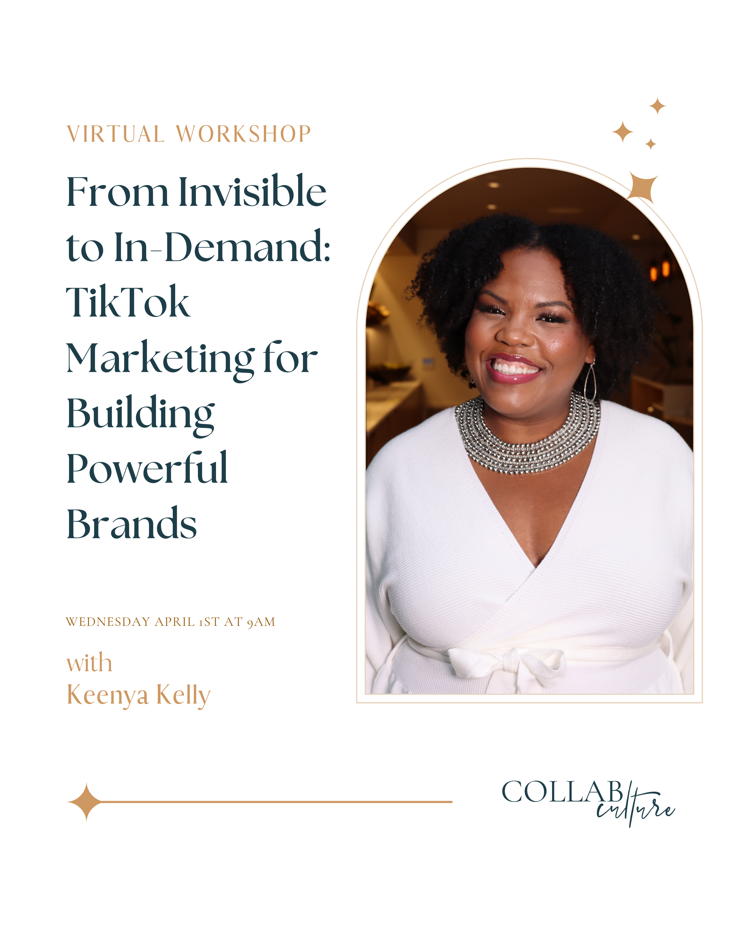 Virtual Workshop: From Invisible to In-Demand: TikTok Marketing for Building Powerful Brands