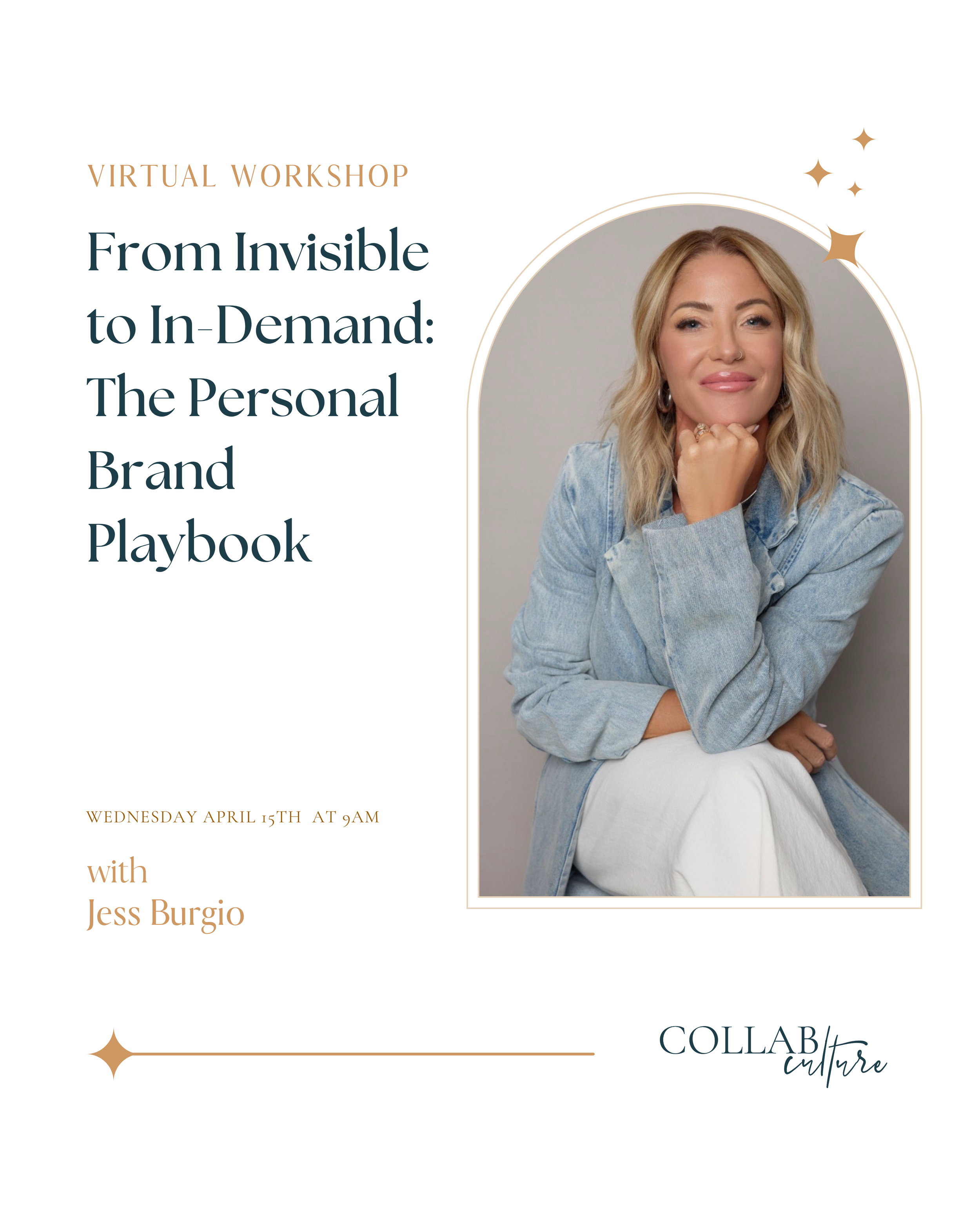 Virtual Workshop: From Invisible to In-Demand: The Personal Brand Playbook