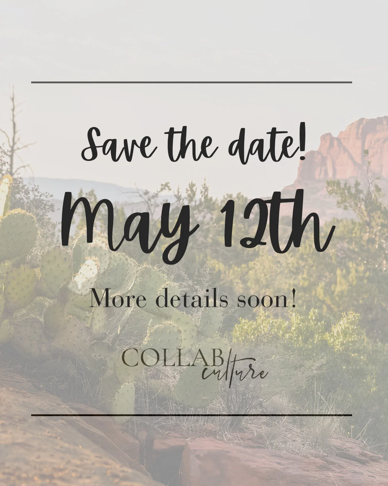 This year, our spring social event will be extra special!
Save the date May 12th and be prepared for an exciting day!