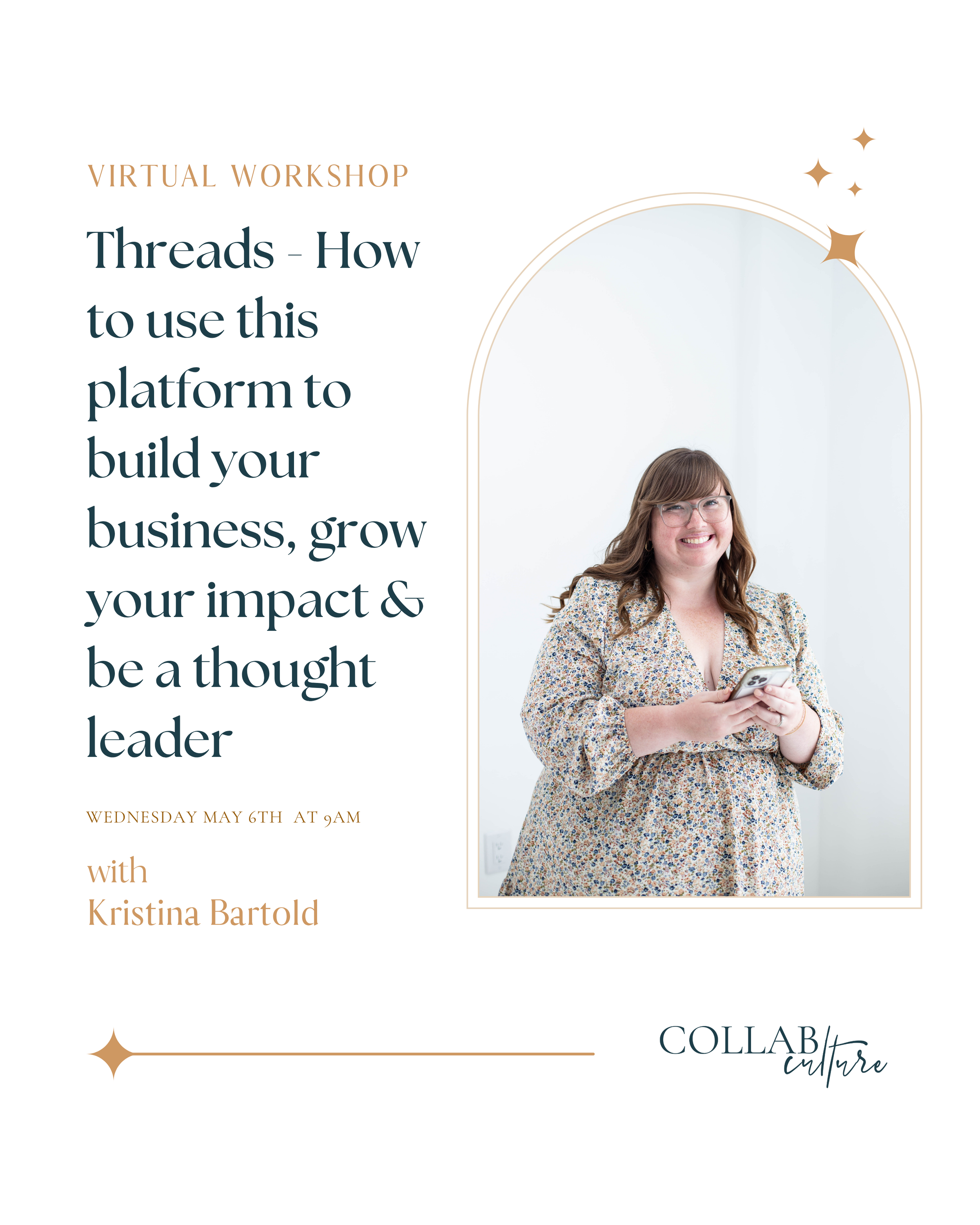 Virtual Workshop: Threads: How to Use This Platform to Build Your Business, Grow Your Impact & Be a Thought Leader 