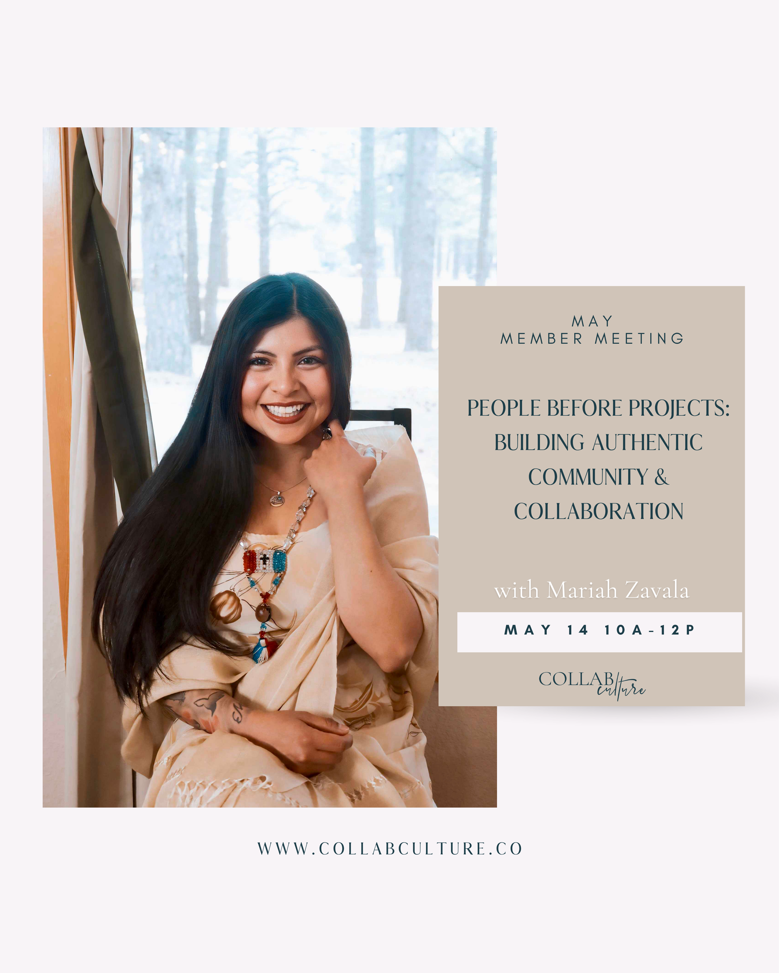 In Person Member Meeting: Marketing That Actually Makes Sense with Mariah Zavala