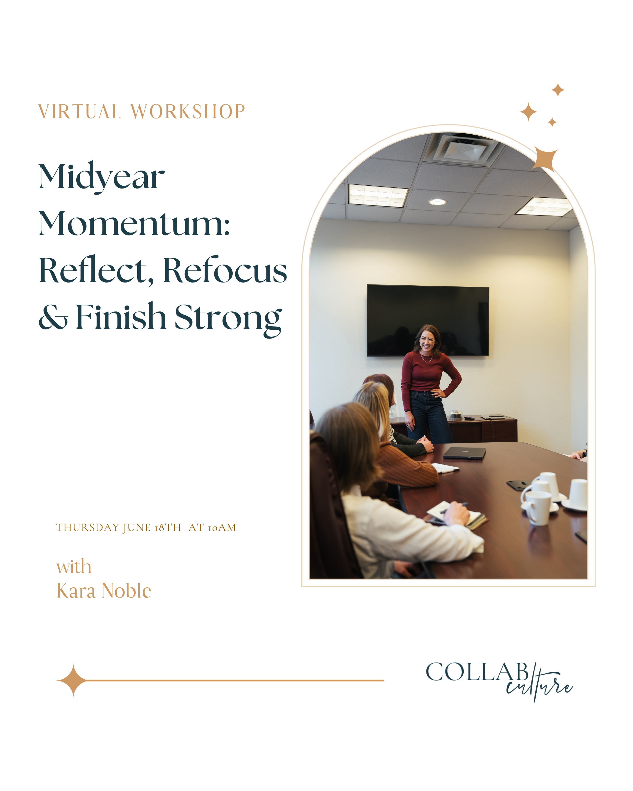 Virtual Workshop:  Midyear Momentum: Reflect, Refocus & Finish Strong