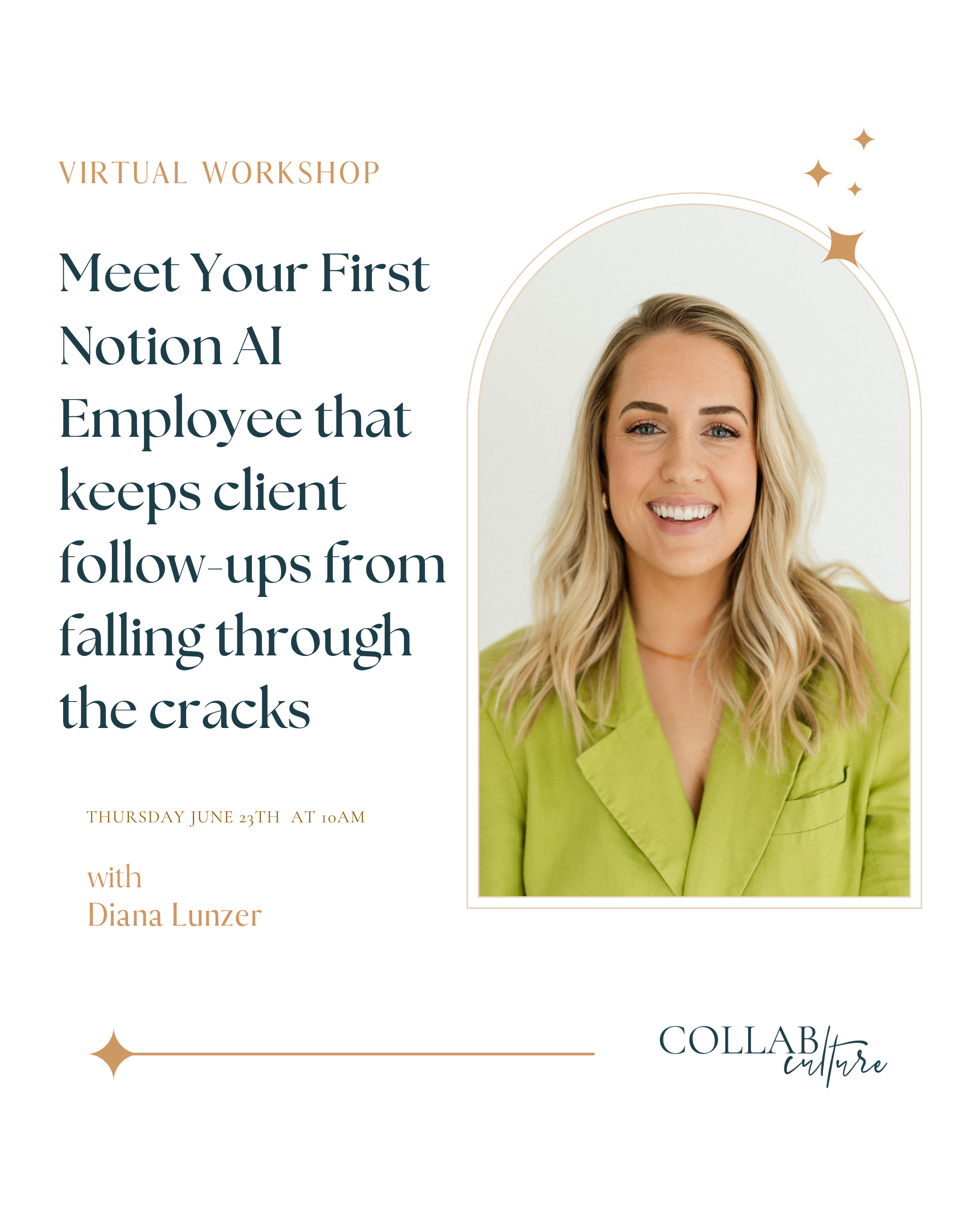 Virtual Workshop: Meet Your First Notion AI Employee that keeps client follow-ups from falling through the cracks