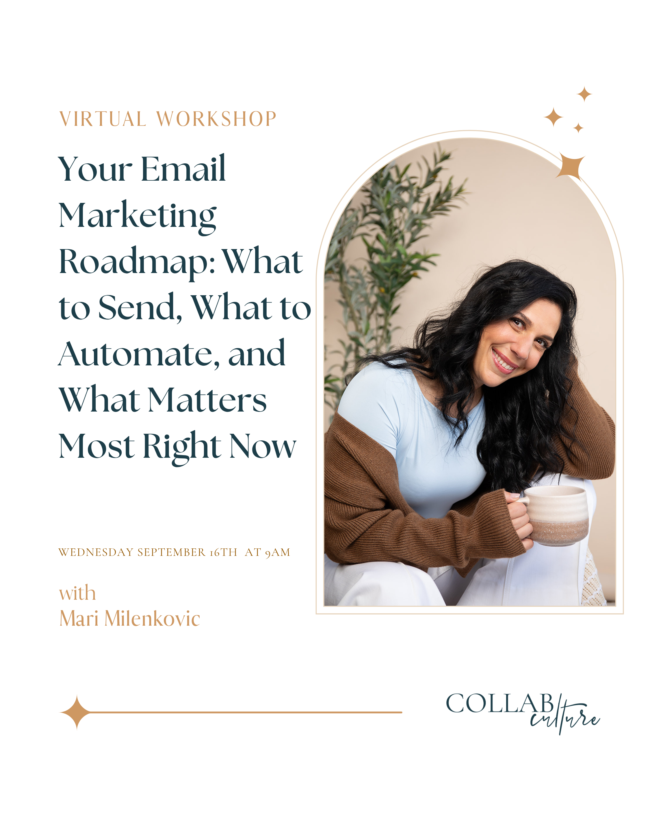 Virtual Workshop With Mari Milenkovic