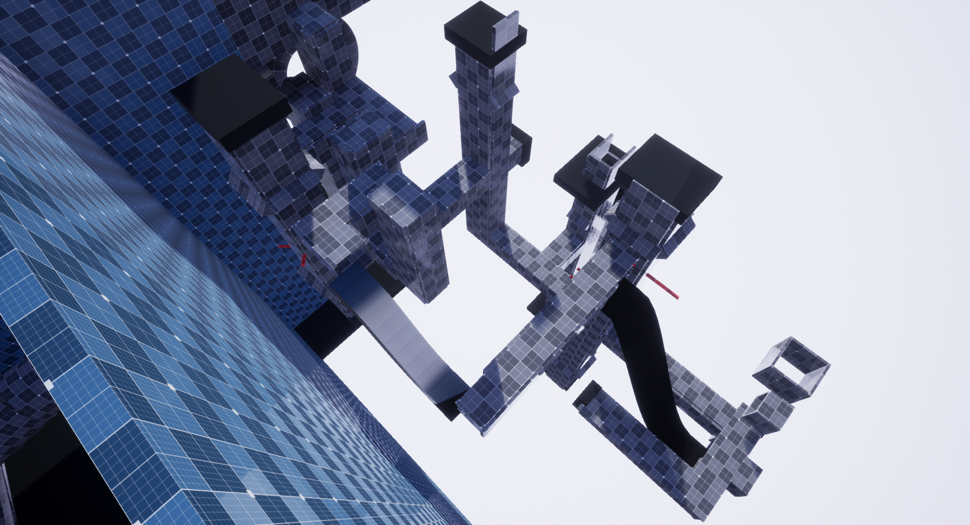 First pass at the layout of the vent maze.