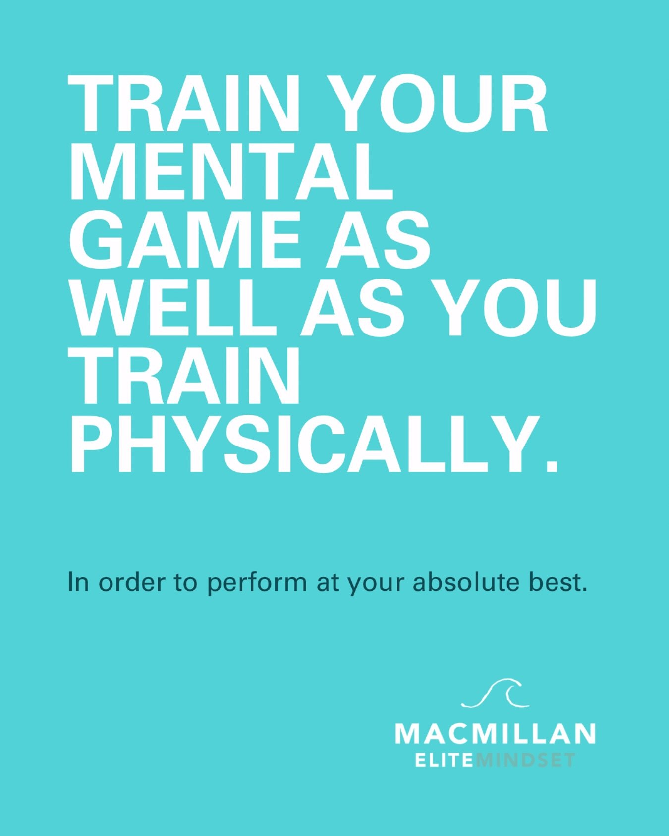 I see it all the time&hellip; athletics, entrepreneurs and executives. If you&rsquo;re working hard towards a big goal, it&rsquo;s the mental game that will help get you to that next level.  DM to set up a free Zoom chat and I&rsquo;ll show you how m