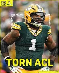 Micah Parsons... my fav NFL player and a game changer for the Green Bay Packers. Devastating injury on Sunday, definitely needs surgery and a loooooong rehab. 

Being a teammate is and should be much more than what happens on the field.  Being a coac