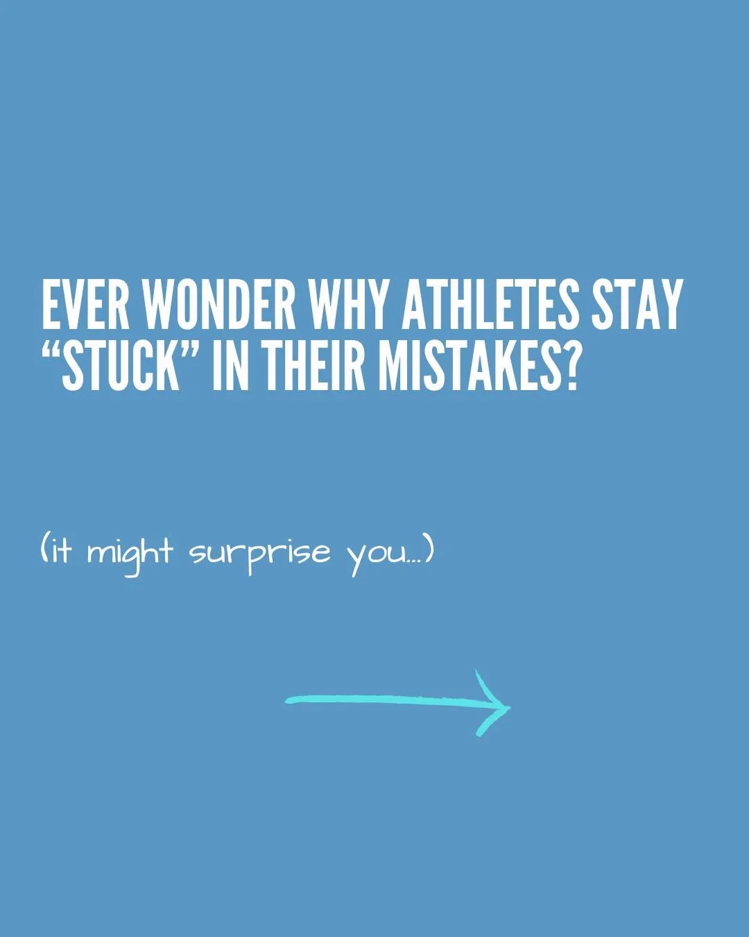 Every athlete wants to be able to perform their best when it really counts, be confident and to have fun during the process.

It's NOT fun though if you're not performing as well in a game as in training, wishing you had confidence like others seem t