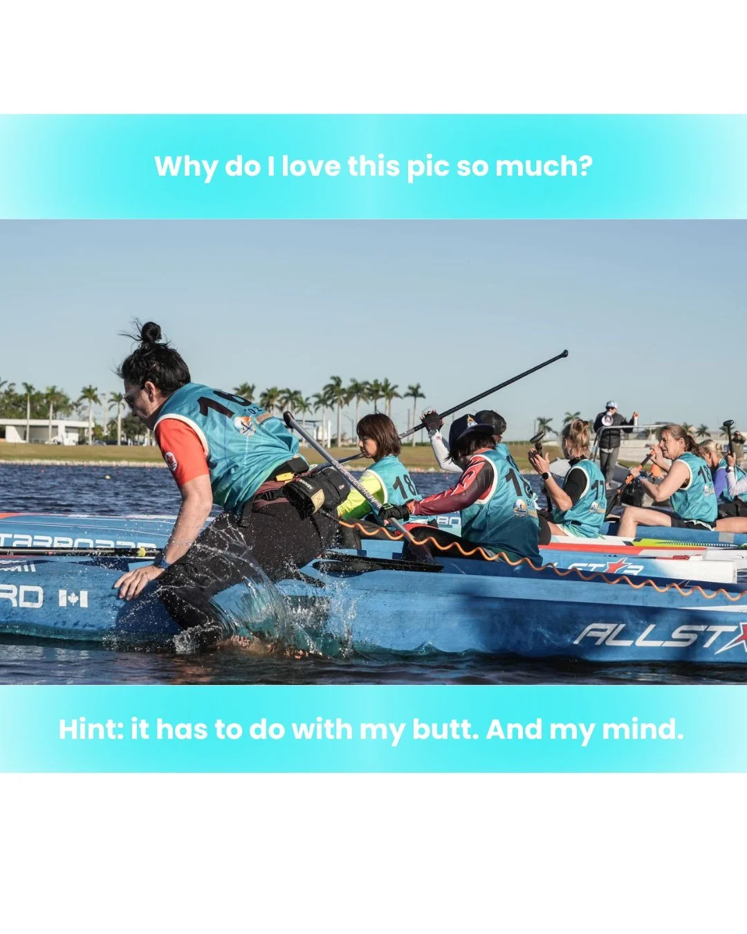 I trained my mental performance skills for a good 6 months before lining up at the ICF World Championships in Sarasota in 2024. Specifically for this technical race. Every training session was a chance to practice what I would say to myself, what I w