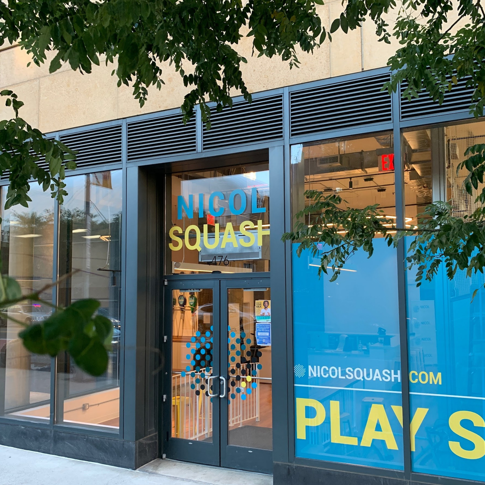Nicol Squash NYC on 42nd St is the space to flex your squash