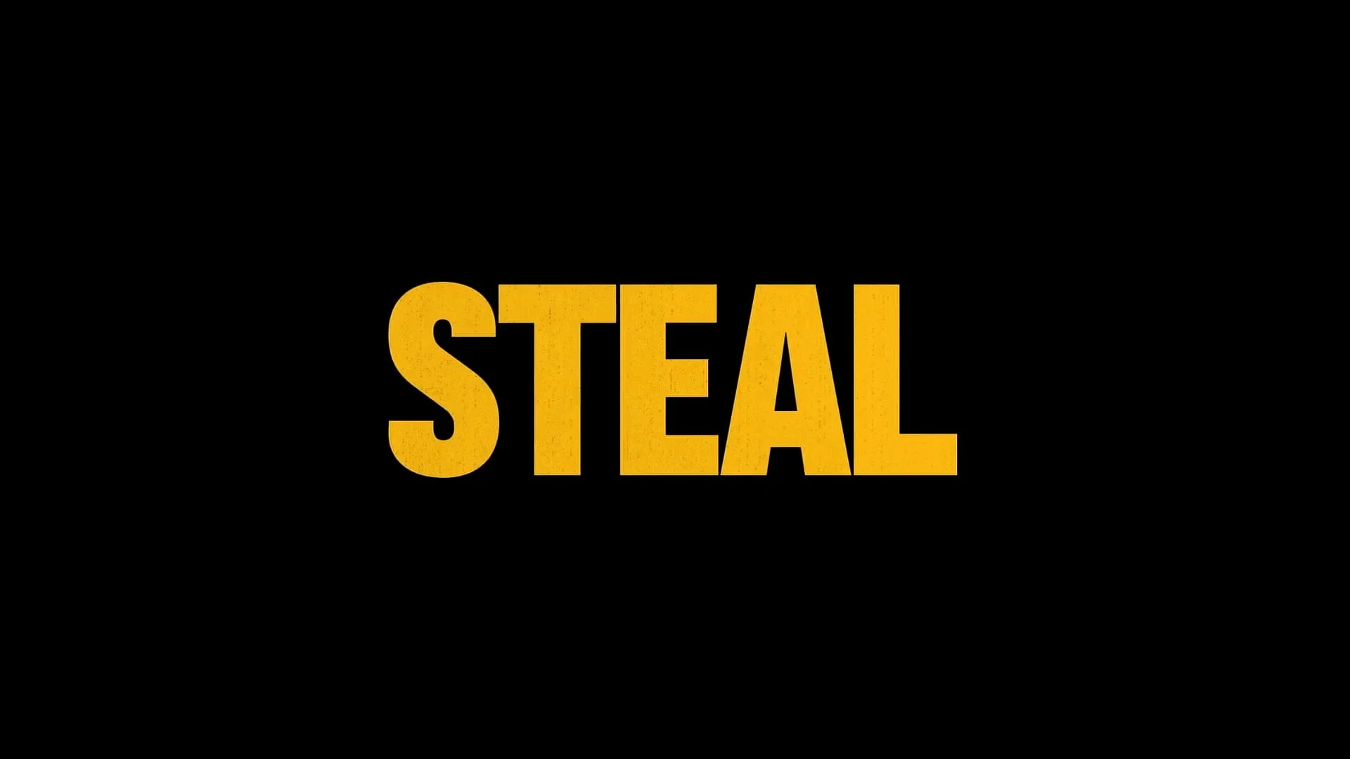 Steal – © Amazon MGM Studios (Title Design)