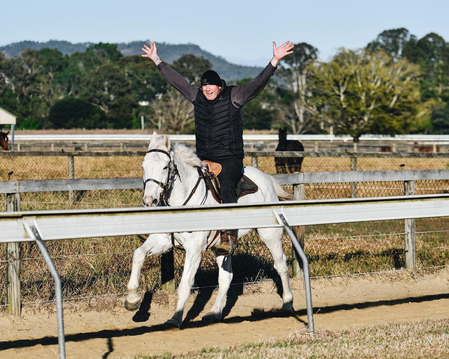 This is certainly a Instagram worthy moment! Look at the smile! 😆📸

📷: Scott and Gandalf