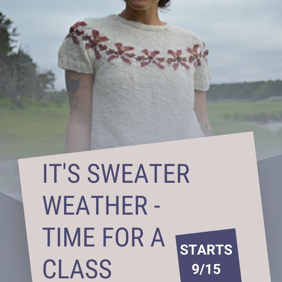 New class posted! Would you like to improve your knitting skills, learn fair isle knitting and get the fit you want? Then this course is for you. 

More details and sign up @centeroftheyarniverse 

#fibergnome #knittingclass #knittingclasses #centero