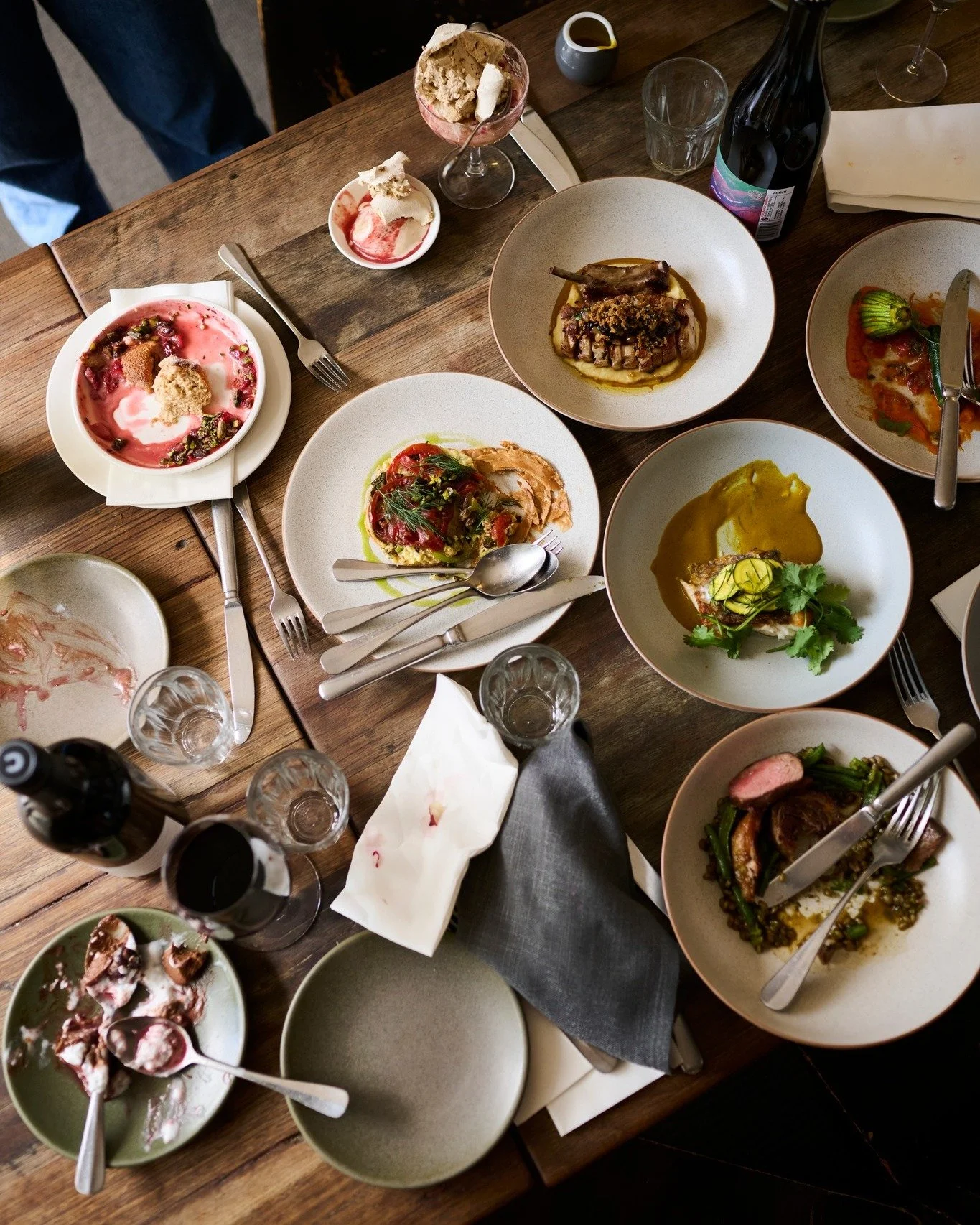 Post photoshoot scenes