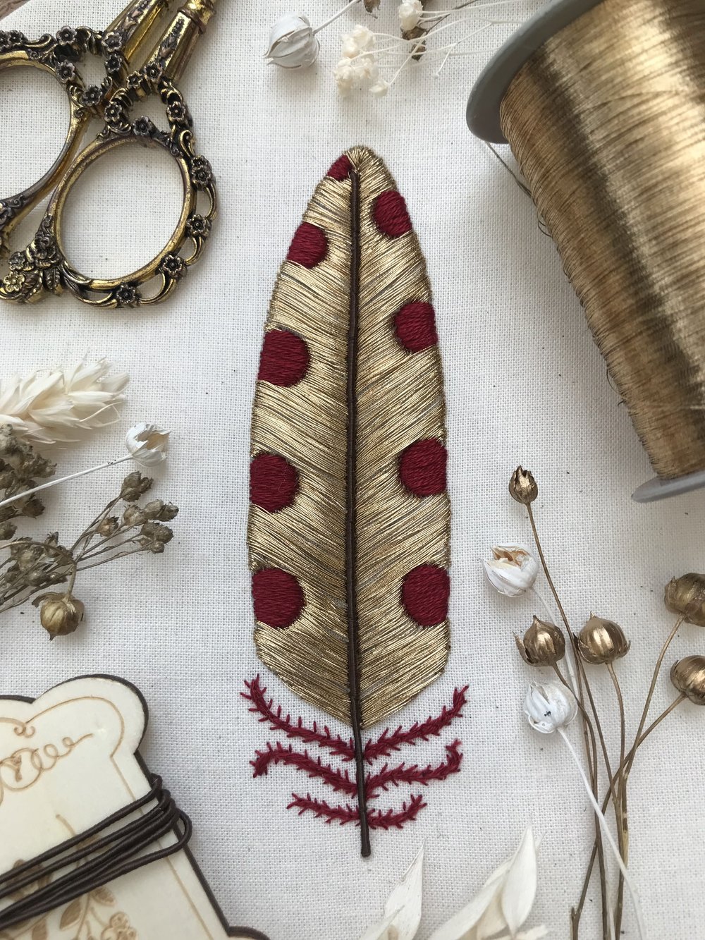Goldwork Embroidery: A Beginner's Guide