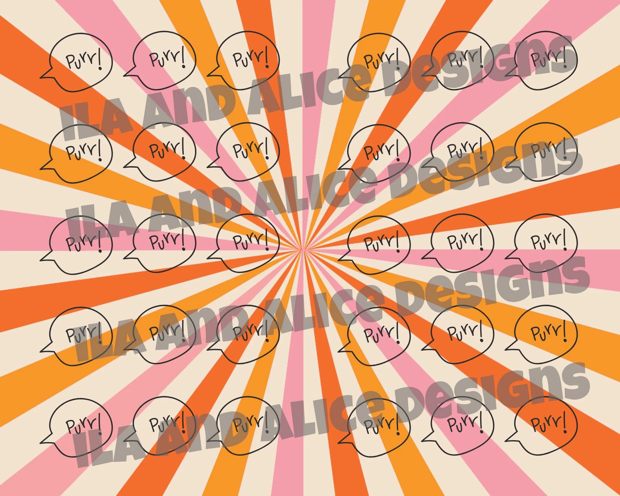 Pink Cat Digital Paper for Junk Journals, Collage