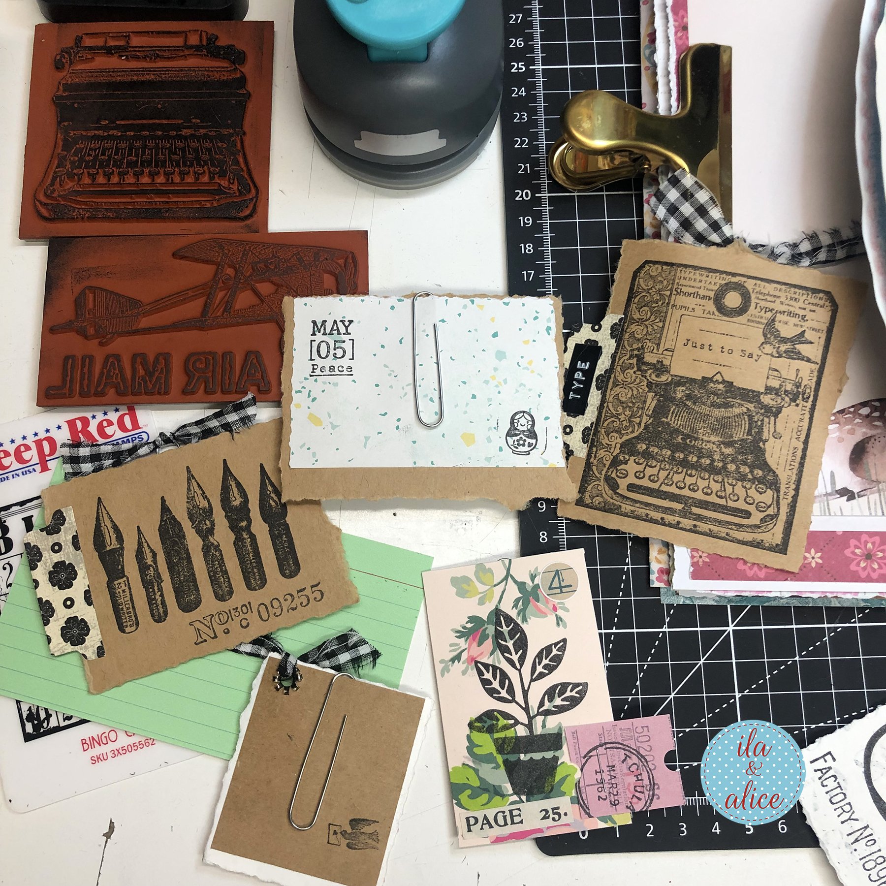 Easy Hidden/Altered Paper Clips for Your Junk Journal — ila and alice