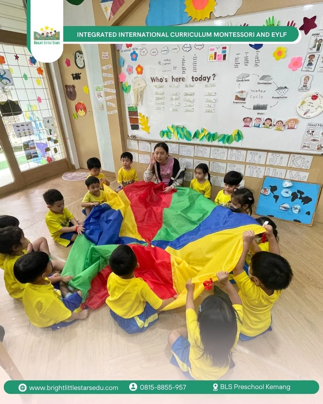 learning to work together toward a shared goal at BLS preschool and kindergarten kemang