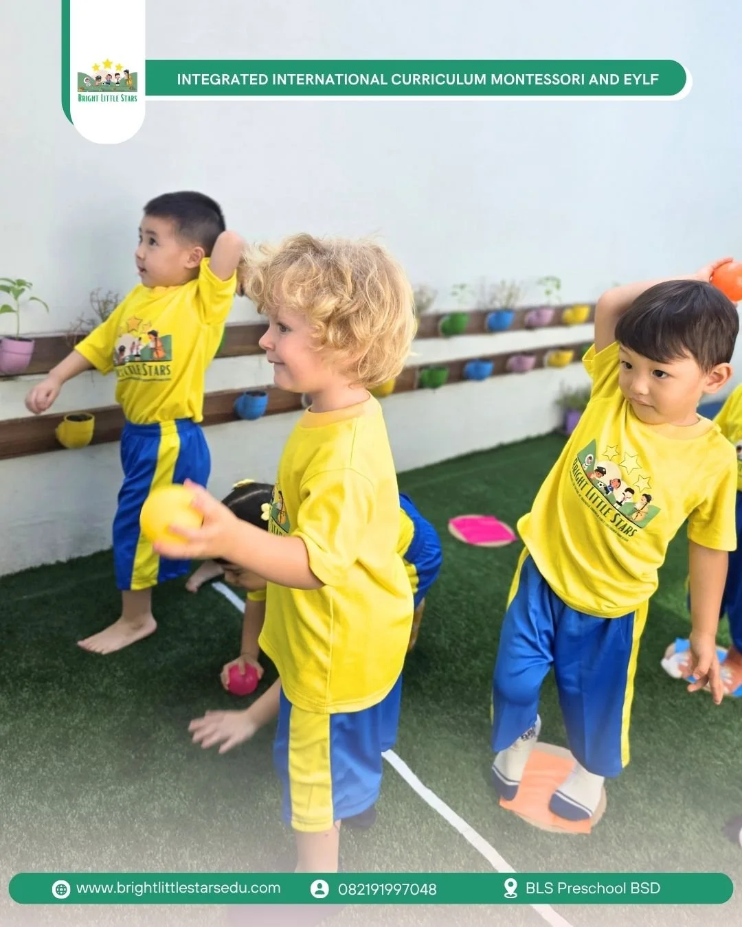building confidence through physical challenges at BLS preschool and kindergarten BSD