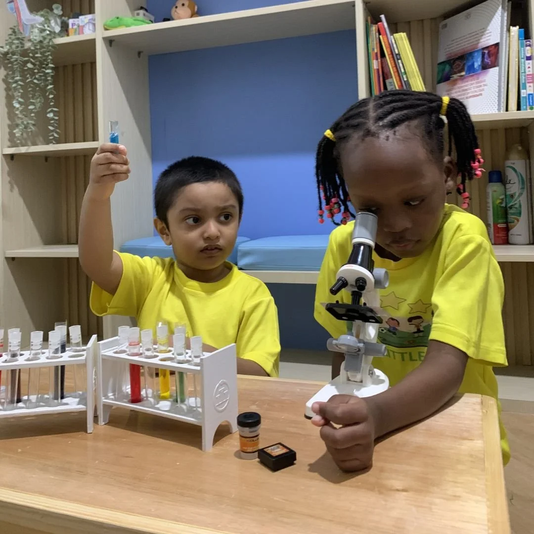 aktivitas pembelajaran di bright little stars preschool & TK kemang