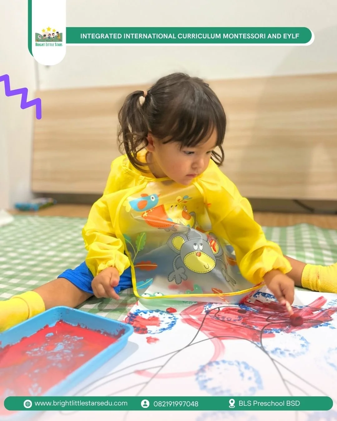 celebrating creativity and cultural learning through art at bright little stars preschool BSD