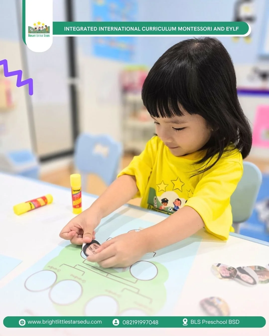 building a sense of identity in bright little stars preschool BSD