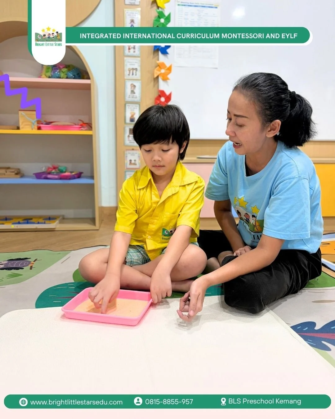 developing confidence and a love for early writing at bright little stars preschool kemang