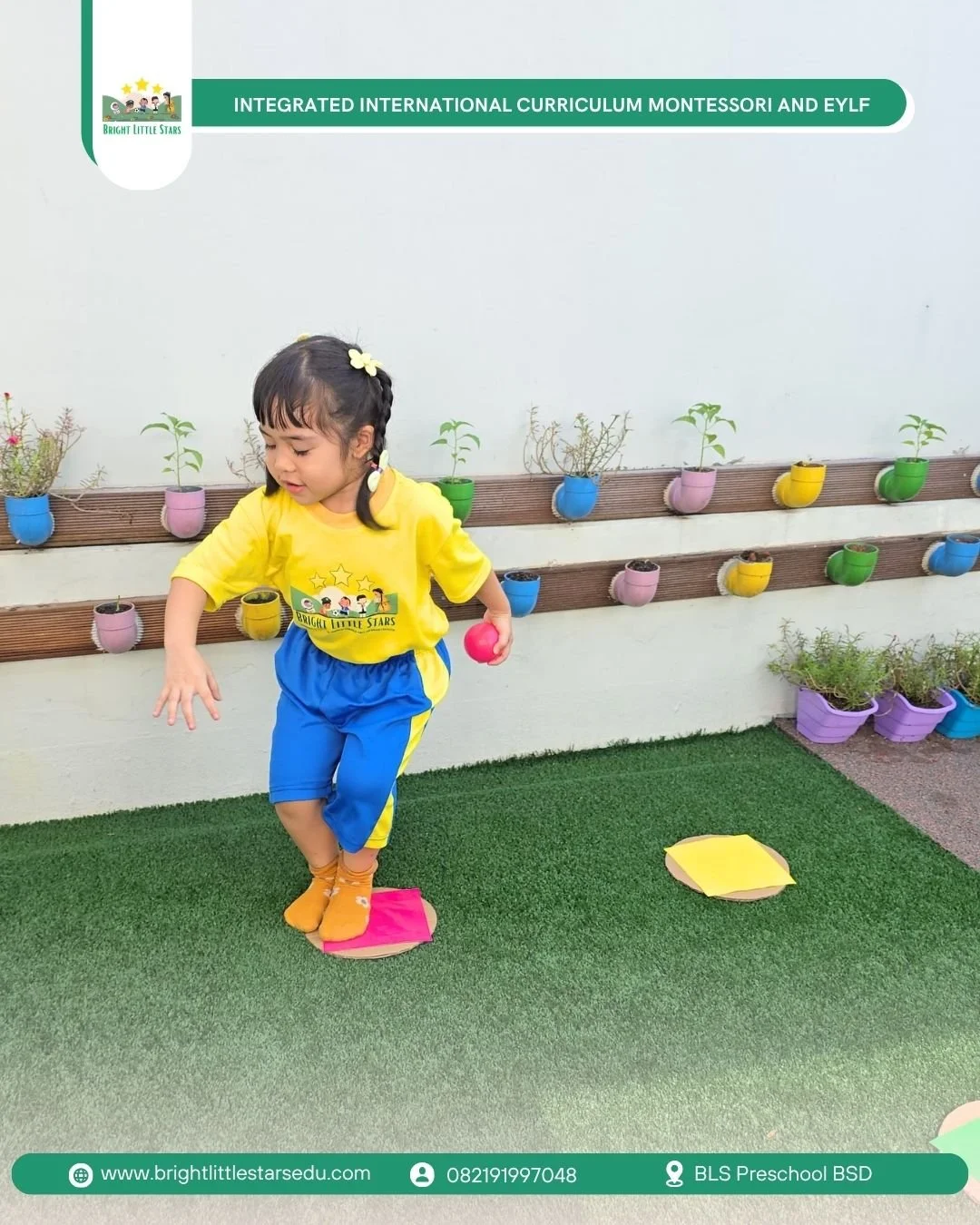 developing coordination and body control at BLS preschool BSD