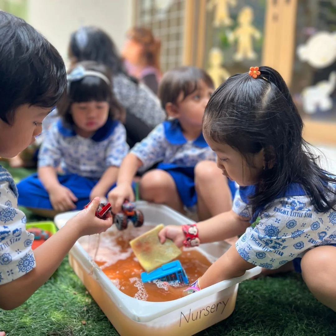 play based learning bersama di preschool bright little stars kemang