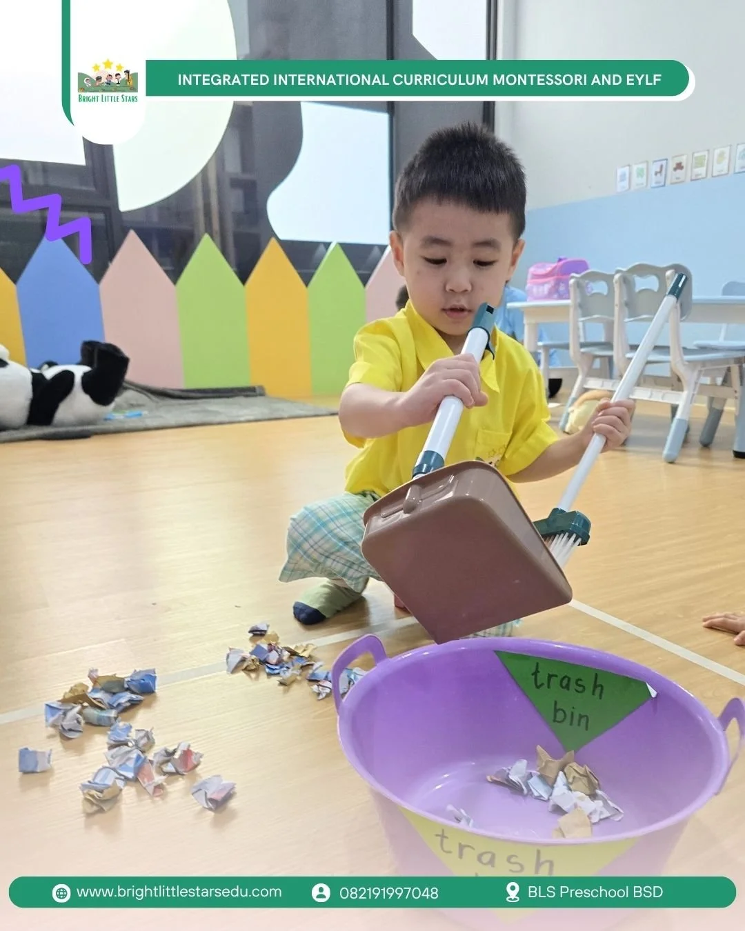 building focus and coordination through hands-on activities at bright little stars preschool BSD