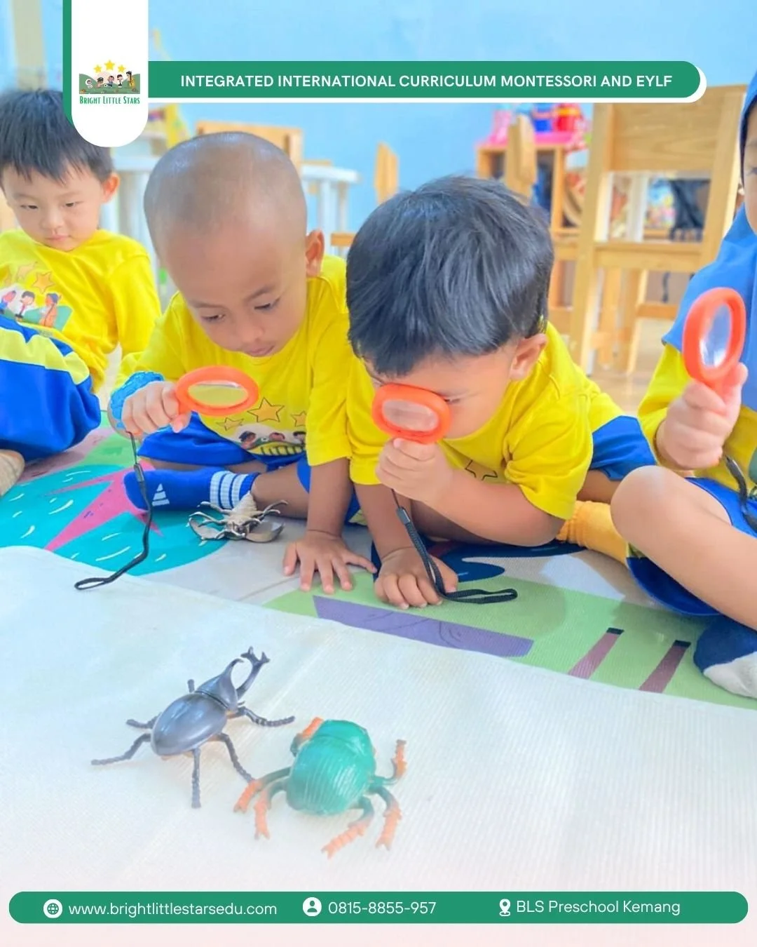 developing focus and observation skills through STEM activities at bright little stars preschool and kindergarten kemang