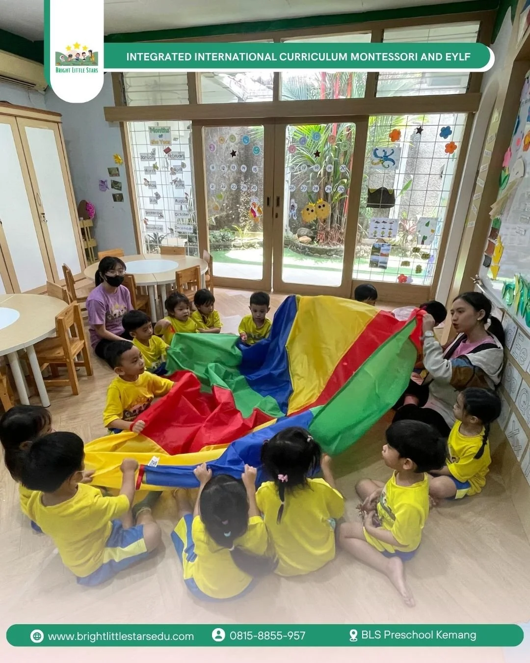 building a positive sense of community through group play at BLS preschool kemang