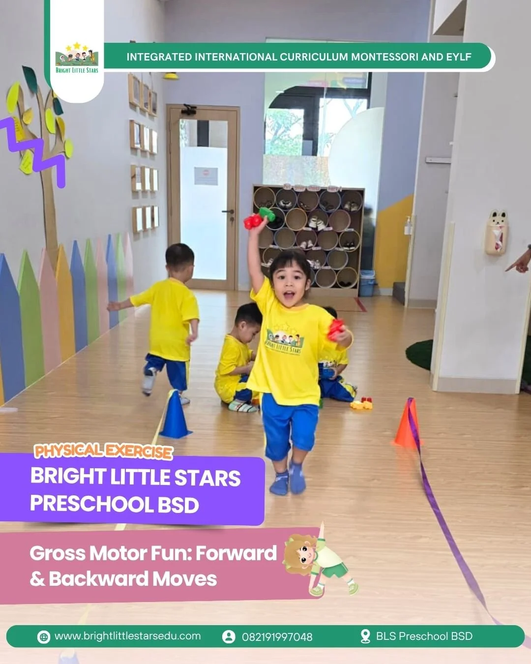 Gross Motor Fun: Building Coordination Through Forward and Backward Movement
