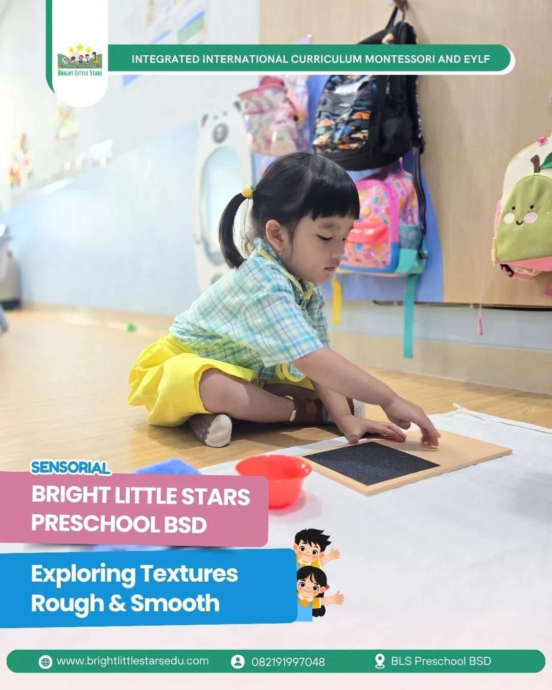 Exploring Textures Through Sensory Play at BLS Preschool BSD