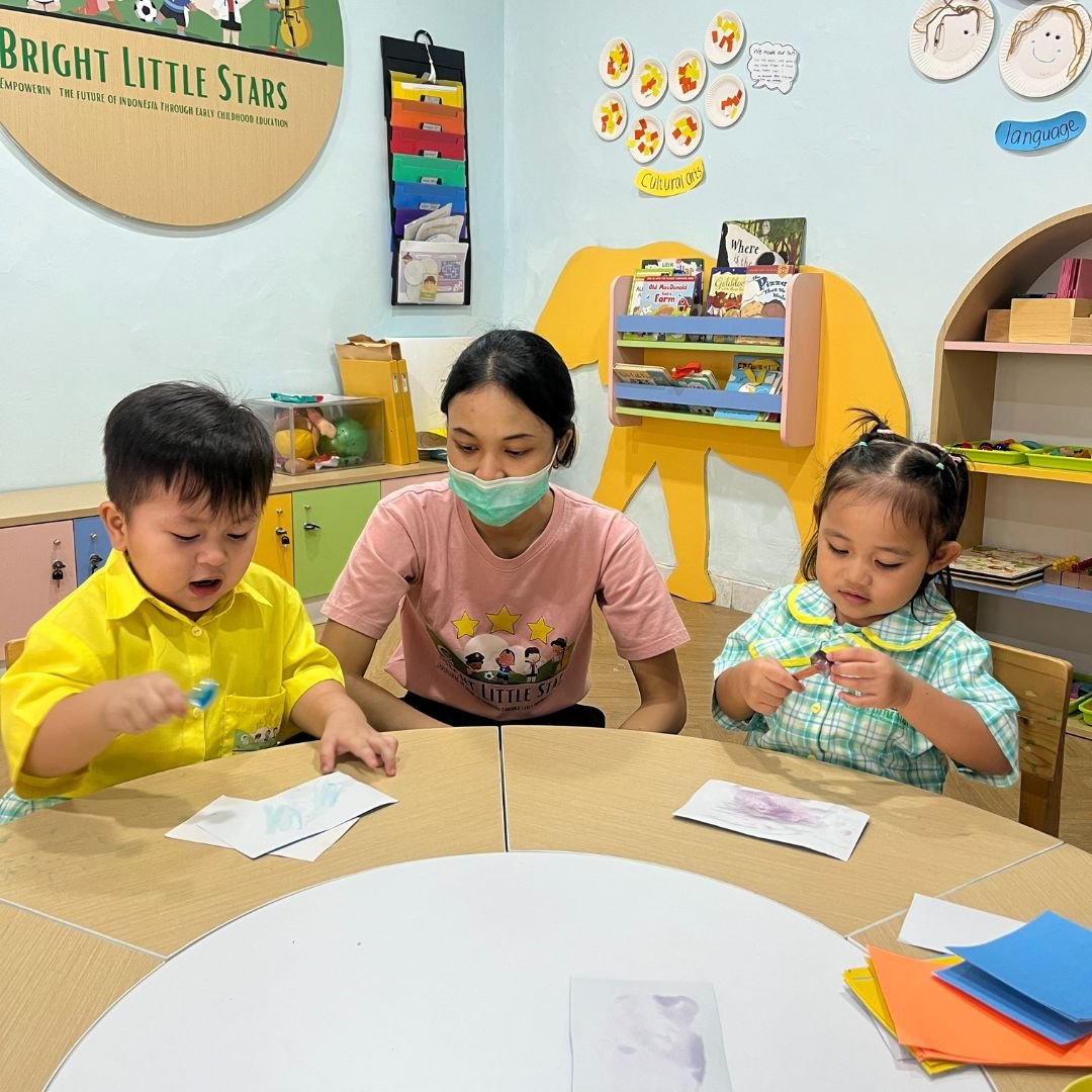 aktivitas di bright little stars preschool dan TK