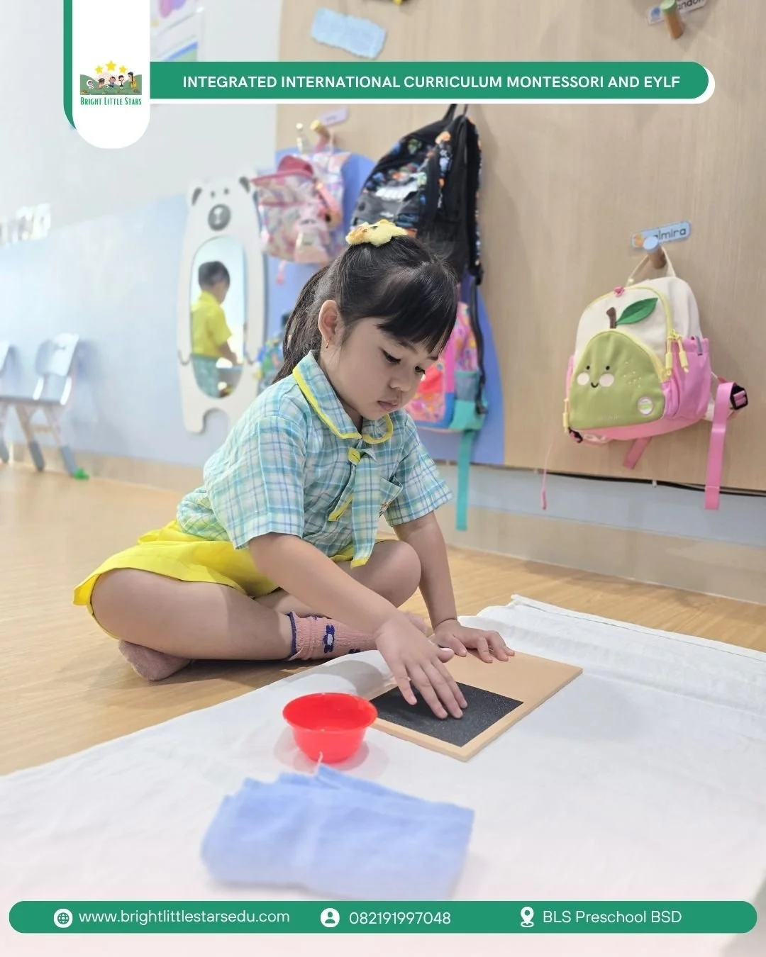 building sensory awareness through meaningful play at bright little stars preschool and kindergarten BSD