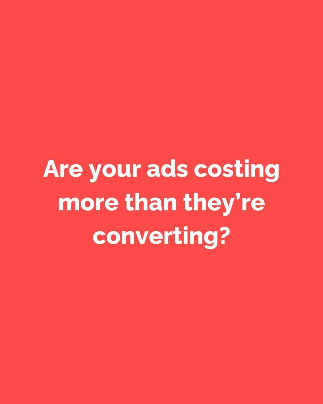If your ads aren&rsquo;t converting, the issue might not be the platform but the strategy.
ㅤ
We build campaigns that make any amount spent count. From Meta to Google, we help you grow with purpose.
ㅤ
Ready to optimise your ROI? Link in bio.
ㅤ
#Adfini