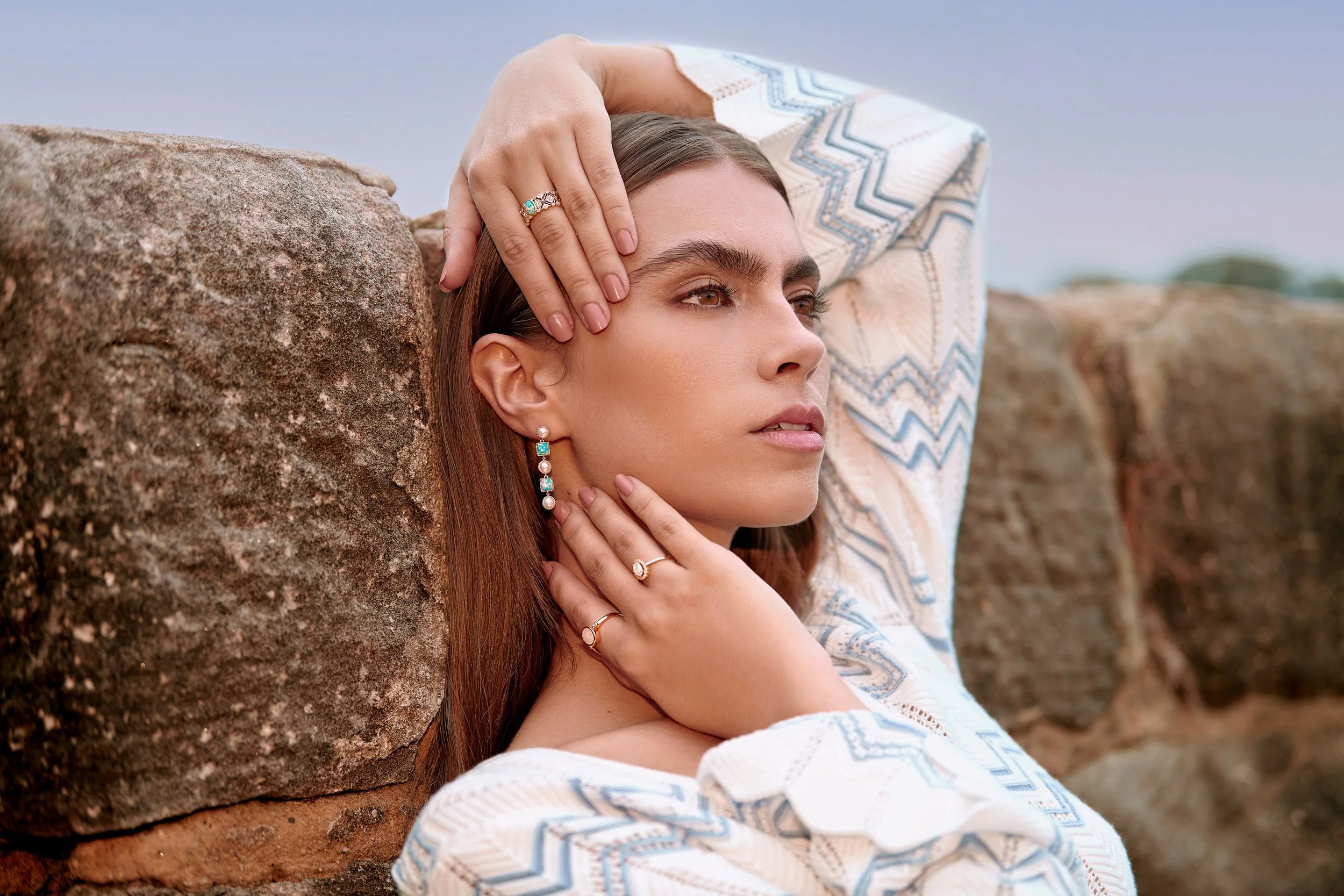 Jewellery Campaign - Styled by Caroline F