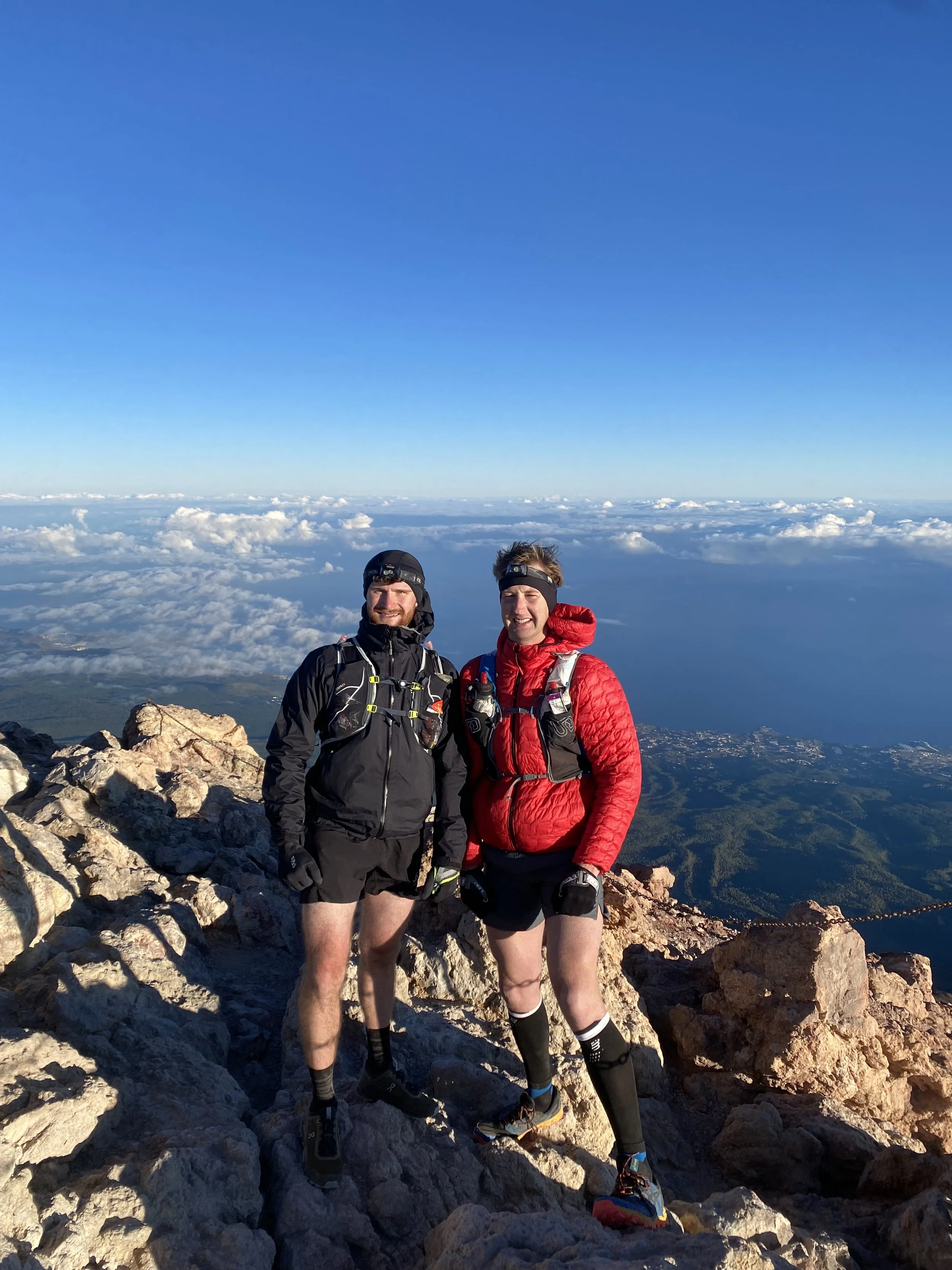 0-4-0 Route [Sea-level to the Summit of Mt Tiede in Tenerife and back non stop] - 18hrs