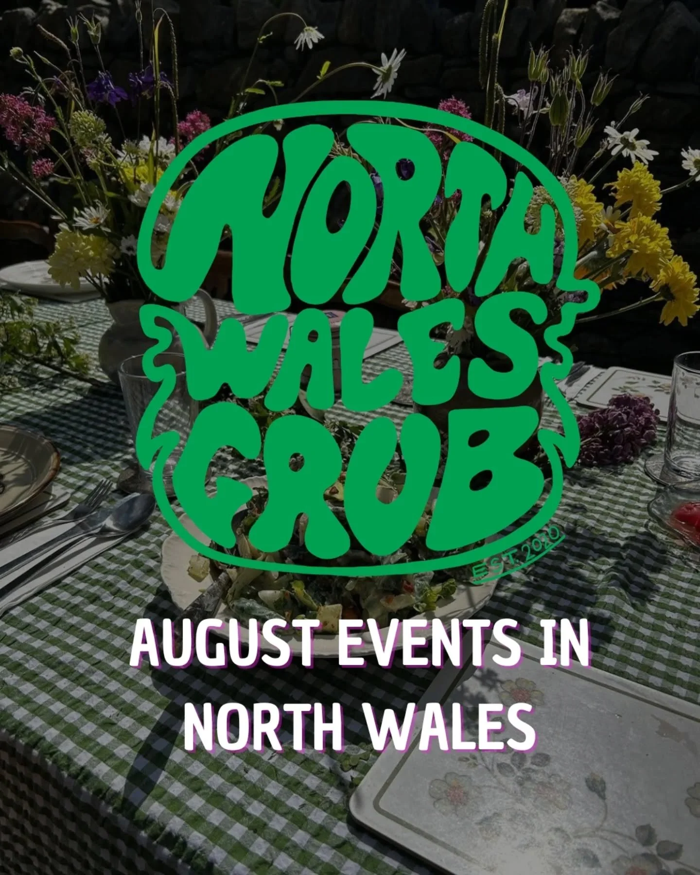 August Events in North Wales 🗓️

We've got some big events coming up! 

I'm looking forward to some wholesome supper clubs and days out across Gogledd Cymru this month. 

Anymore events coming up? Lemme know 👇🏼