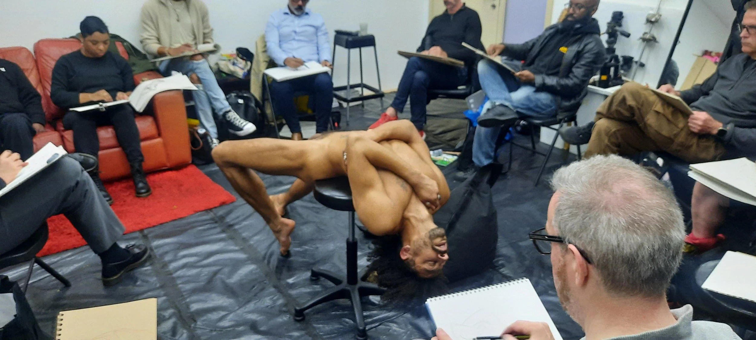 Life Drawing at Ajamu Studios