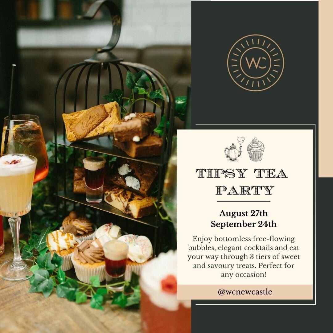 Calling all bottomless brunch lovers&hellip; 📞✨

There&rsquo;s just limited availability remaining for our August and September Tipsy Tea Party dates! 

Time Slots Available - 
August: 12:00 - 13:30pm 
September: 12:00 - 13:30pm &amp; 14:00 - 15:30p
