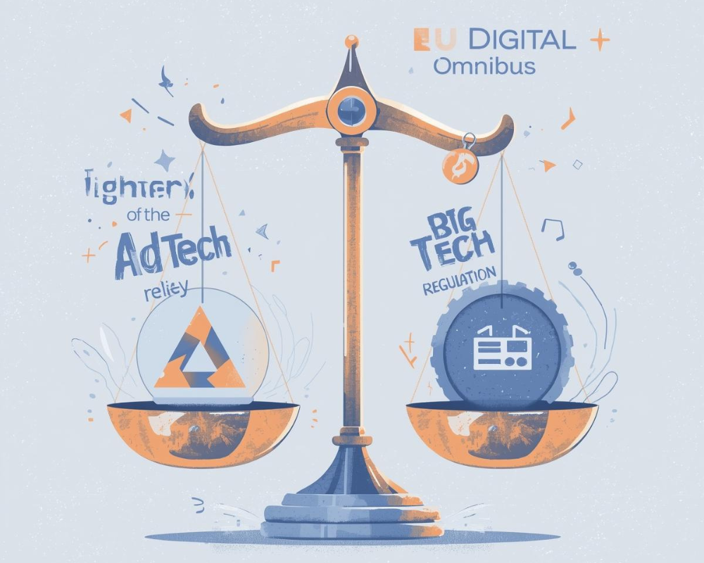 O ‘Digital Omnibus’ da UE alivia a pressão regulatória sobre o setor AdTech, mas reforça o poder das Big Tech
