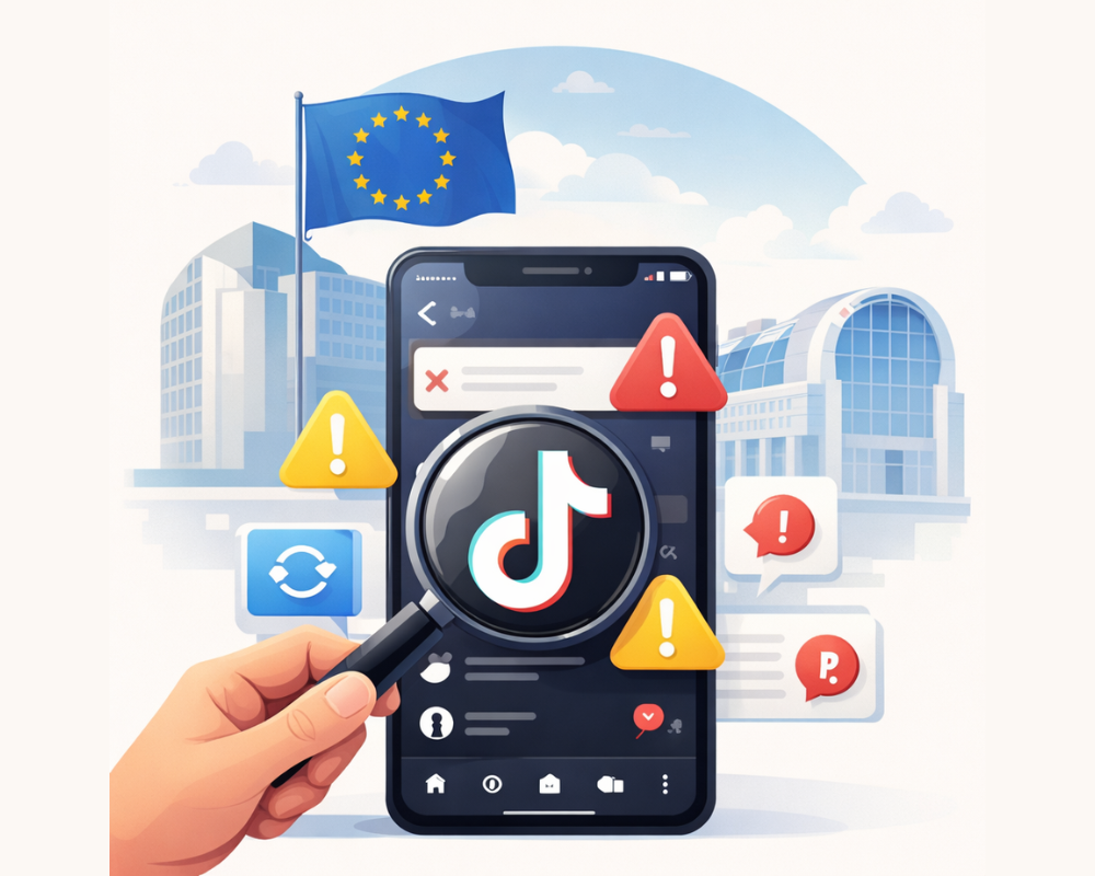 Bruxelas assinala, de forma preliminar, possíveis incumprimentos do DSA no design do TikTok