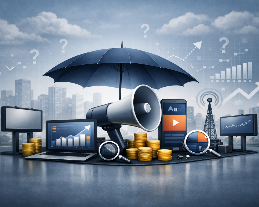 O mercado publicitário habitua-se à incerteza e evita cortes drásticos