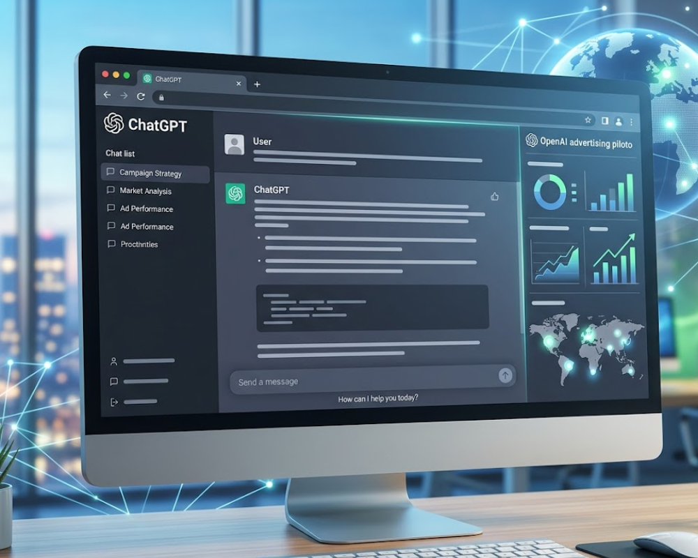OpenAI estende o seu piloto de publicidade e planeia expansão internacional