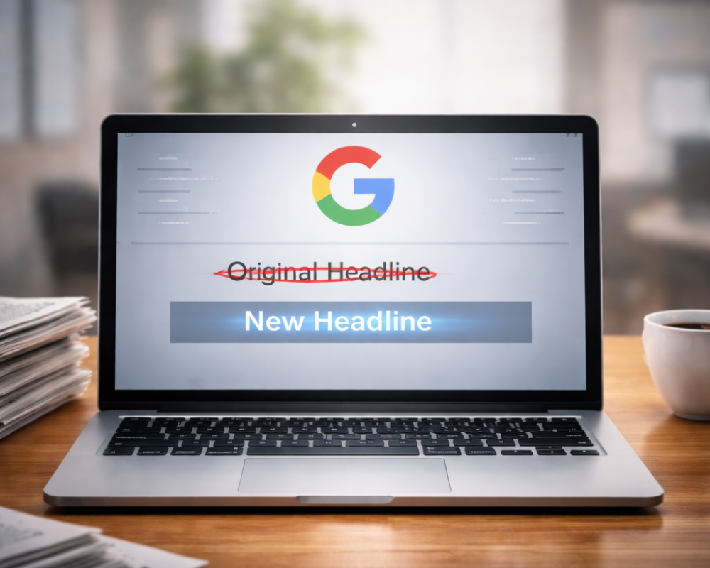 A Google começa a reescrever títulos e gera debate entre os publishers