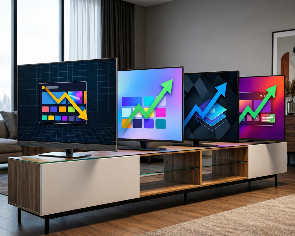Segundo a Omdia, o Google TV deverá perder quota de mercado na Europa face ao crescimento de plataformas como VIDAA, Titan OS e TiVo OS