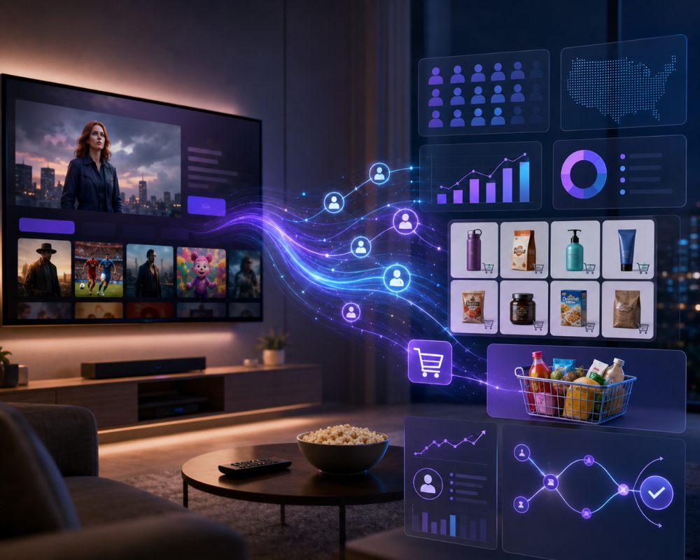 A Roku liga diretamente o inventário de streaming aos dados de retail media